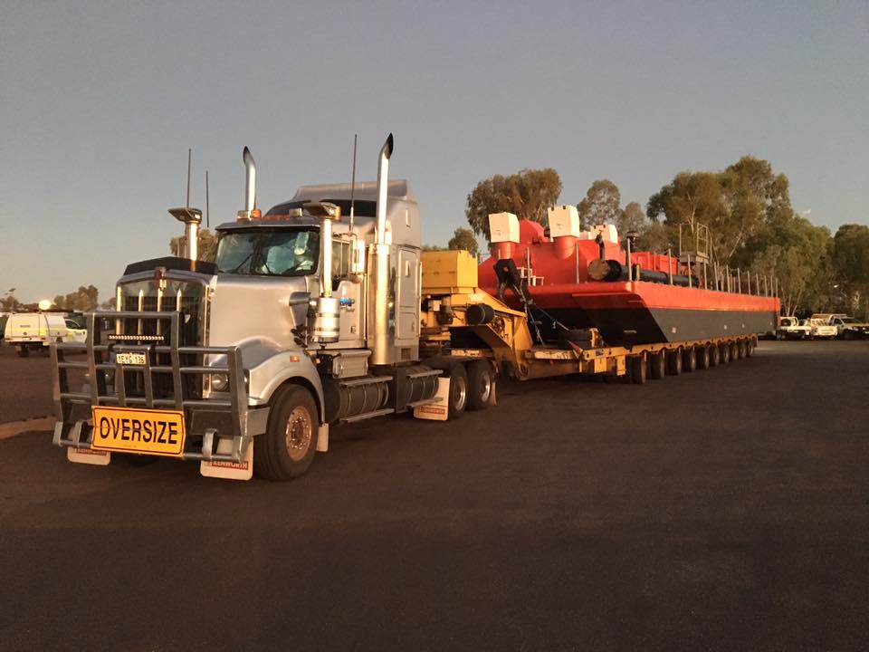 Oversize convoy night pilot vehicles